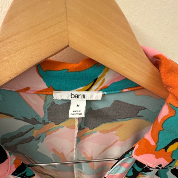 Bar III Vibrant Long Sleeve Dress - Picture 4 of 6